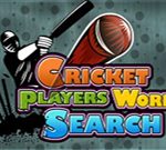 Cricket Players Word Search