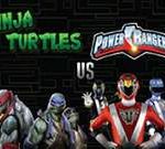 Ninja Turtles Vs Power Rangers