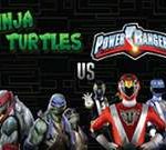 Ninja Turtles Vs Power Rangers