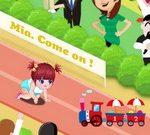 Baby Mia Crawling Contest